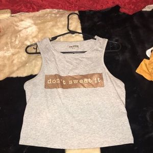 short sleeve /crop top